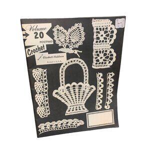 Vintage Crochet Pattern Book Volume 20 By Elizabeth Hiddleson